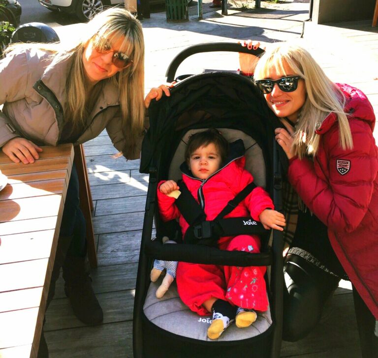 Coffee with cousin Katerina! 