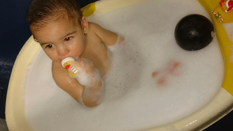 Splish splash time!