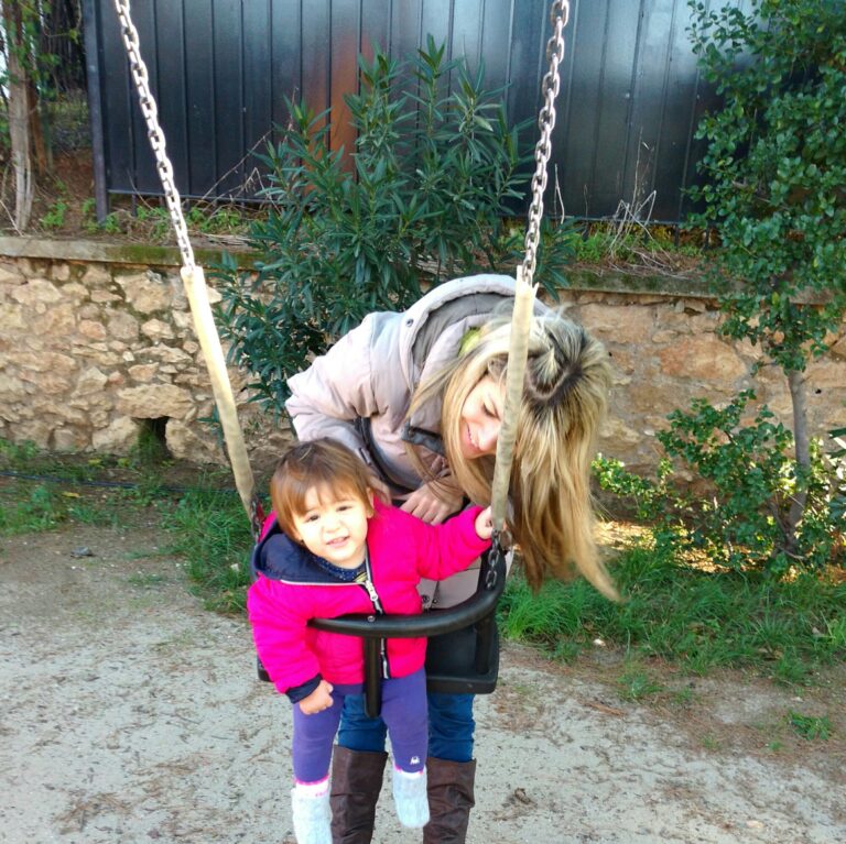 At the playground! 